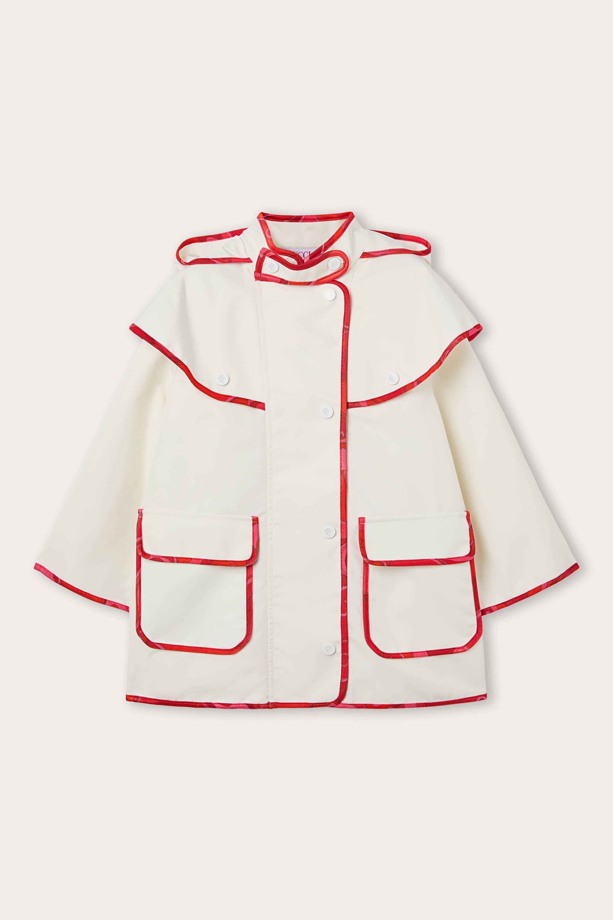 Emilio Pucci Jackets Coats veste enfant ivoire nylon