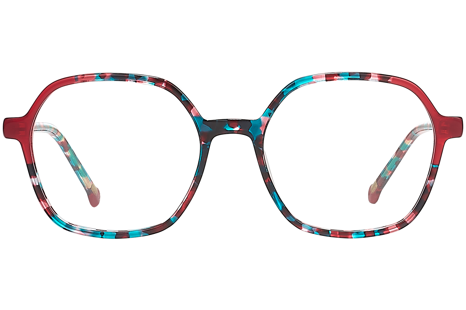 Clémence & Margaux La Palm-Tree lunettes de vue brun bleu tonneau