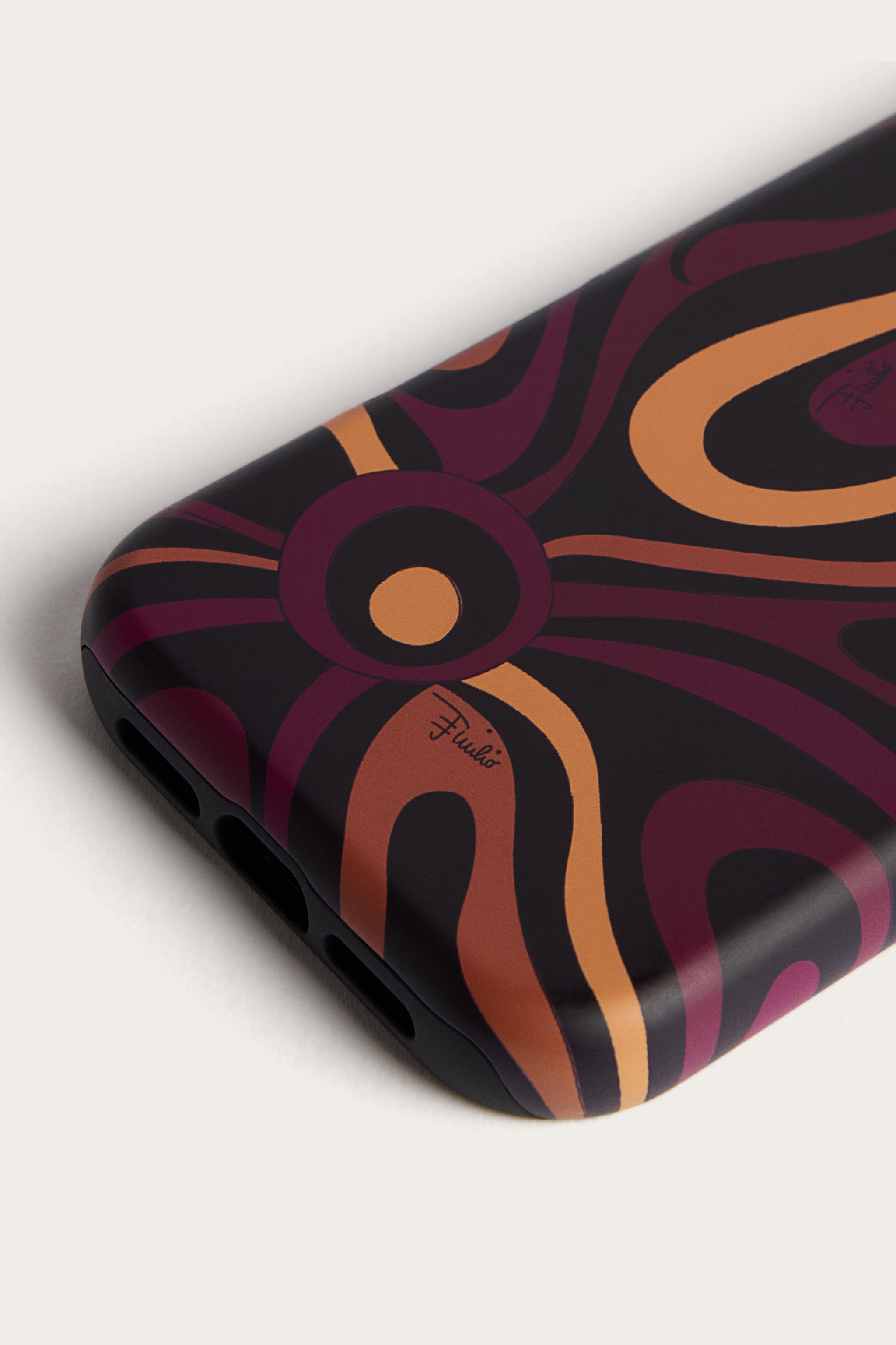 Emilio Pucci Custodia Marmo coque iPhone bordeaux