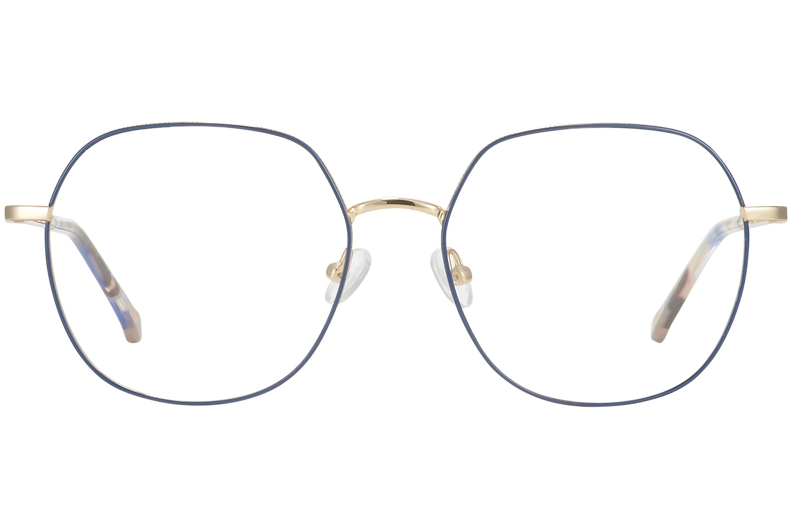 Clémence & Margaux La Fantastique lunettes de vue bleu marine doré