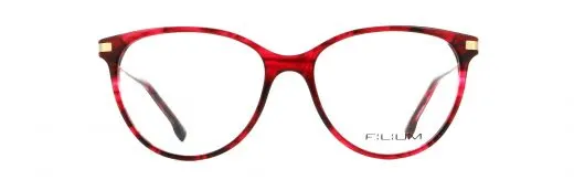 Filium FI 2017 lunettes de vue rouge forme arrondie