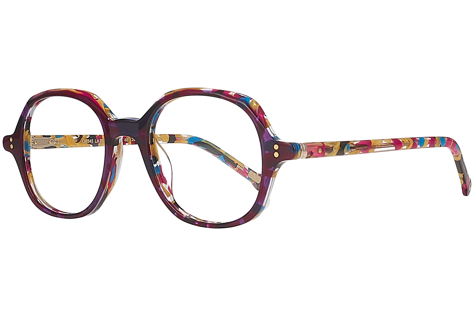 Clémence & Margaux La Plus Belle lunettes de vue Noir & Blanc tonneau