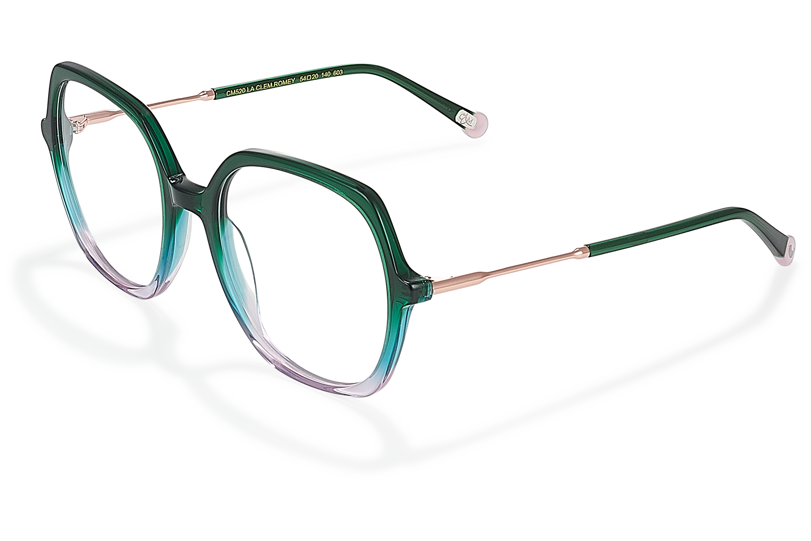 Clémence & Margaux La Clem-Roney lunettes de vue Dégradé Rouge