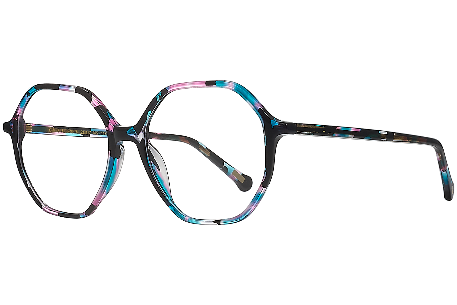 Clémence & Margaux Allegria lunettes de vue Moucheté hexagonal