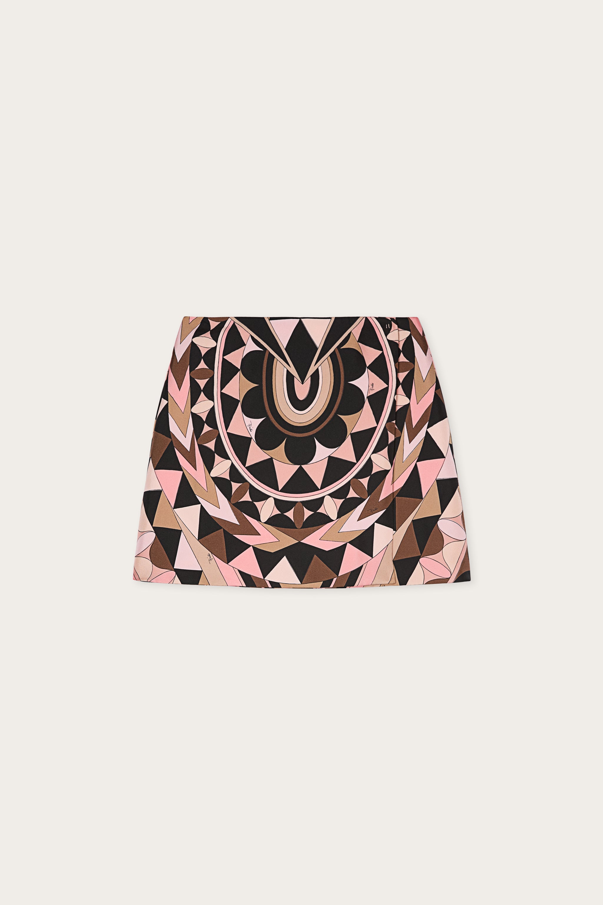 Emilio Pucci Skirts jupe soie nude 38 imprimé Manuba