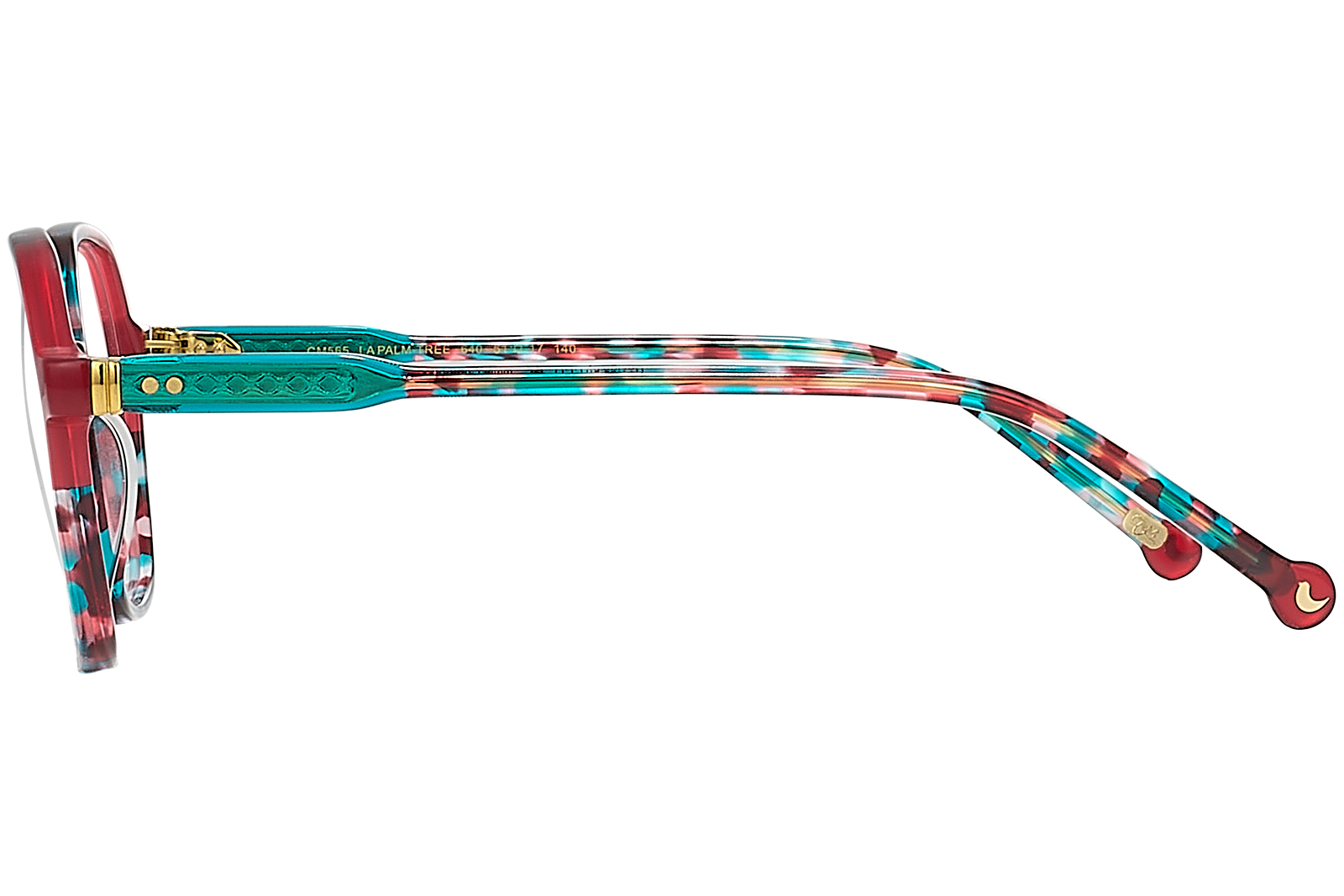 Clémence & Margaux La Palm-Tree lunettes de vue brun bleu tonneau