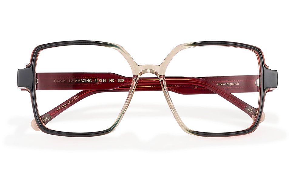 Clémence & Margaux La Amazing lunettes de vue rouge femme