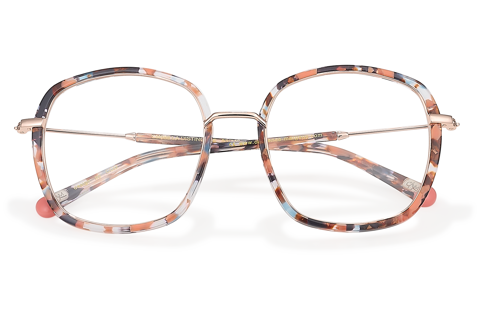 Clémence & Margaux La Distinguée lunettes de vue Bleu carrée