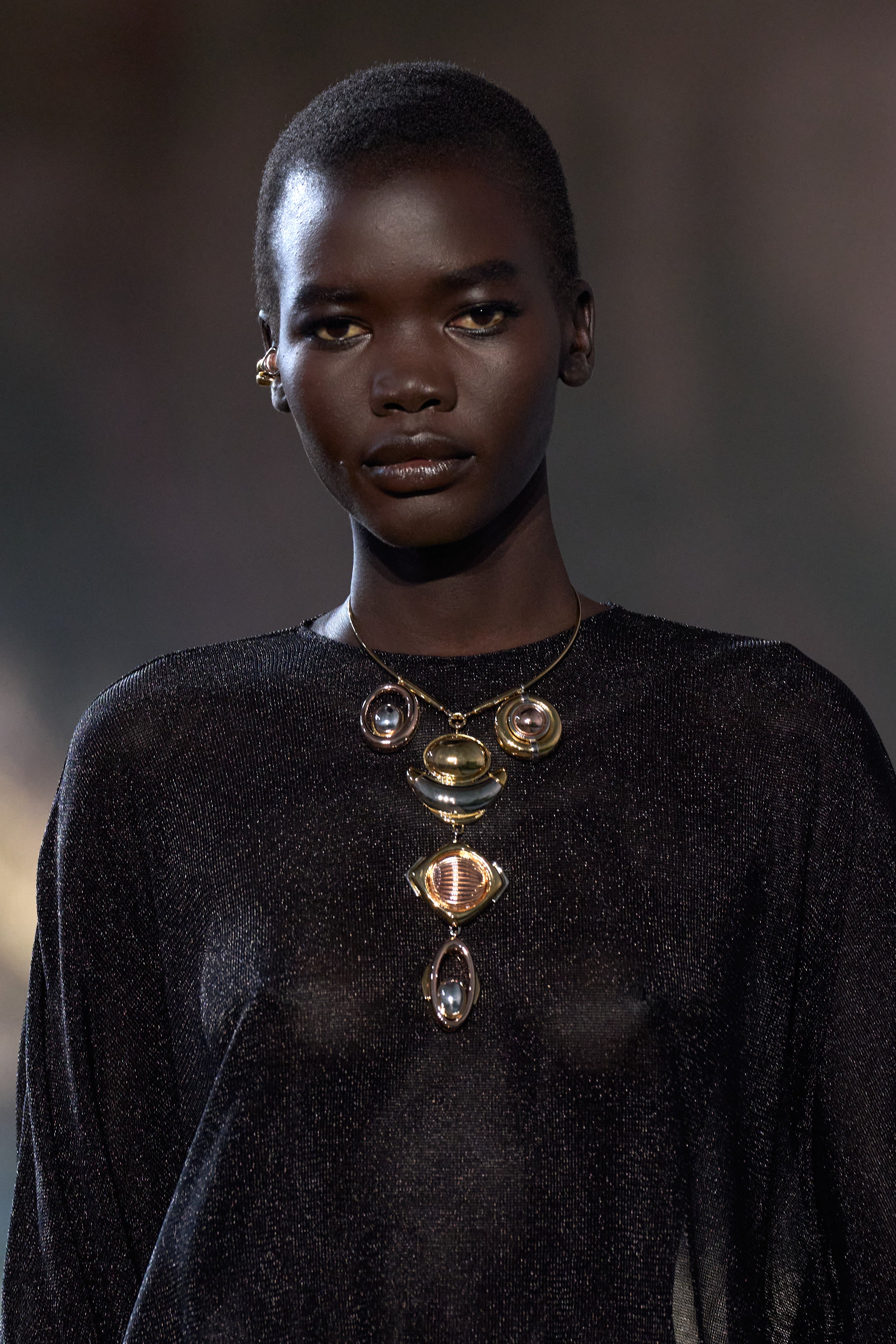 Emilio Pucci Jewellery collier or torque L Alba