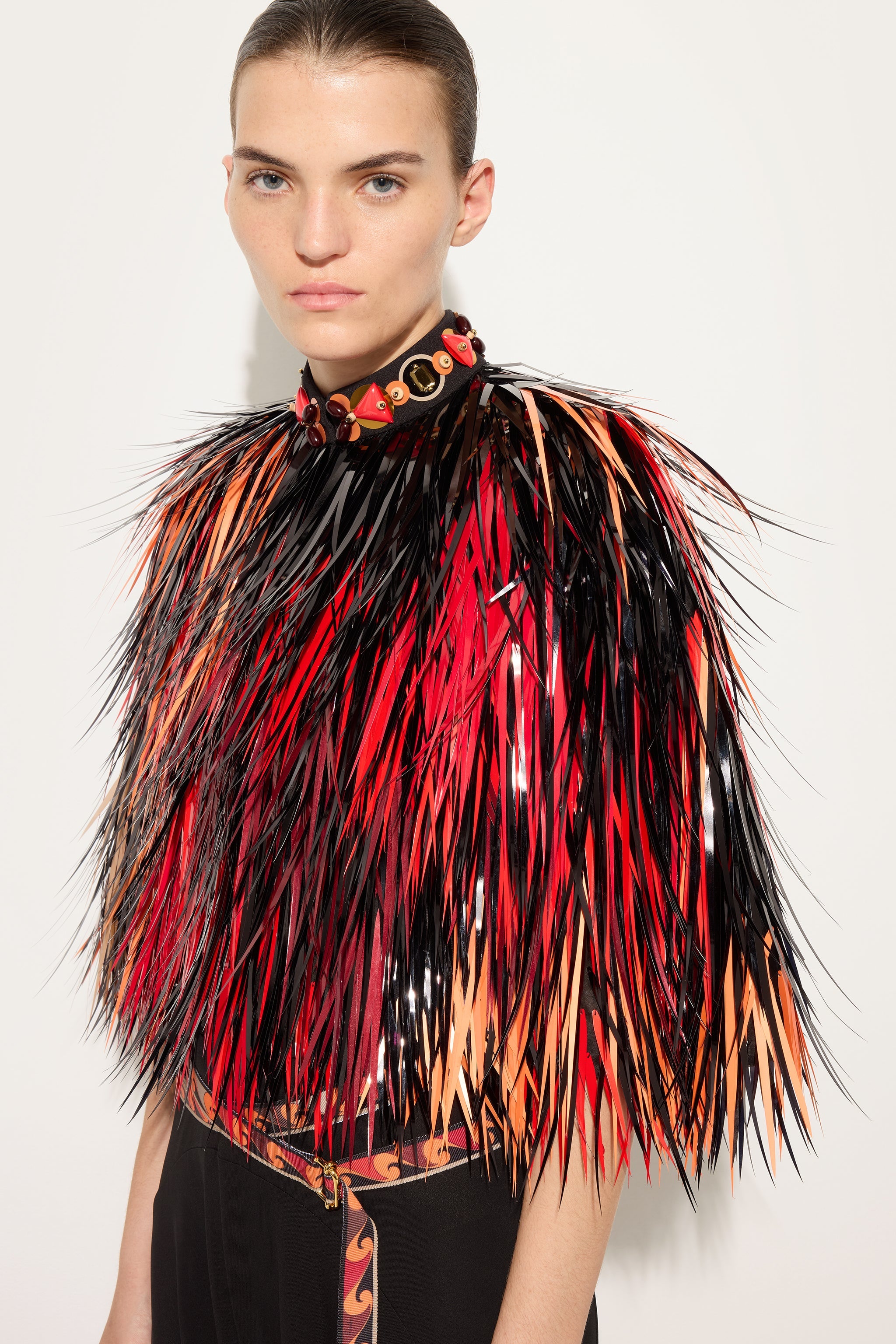 Emilio Pucci Jackets Giacca Ricamata veste noire paillettes