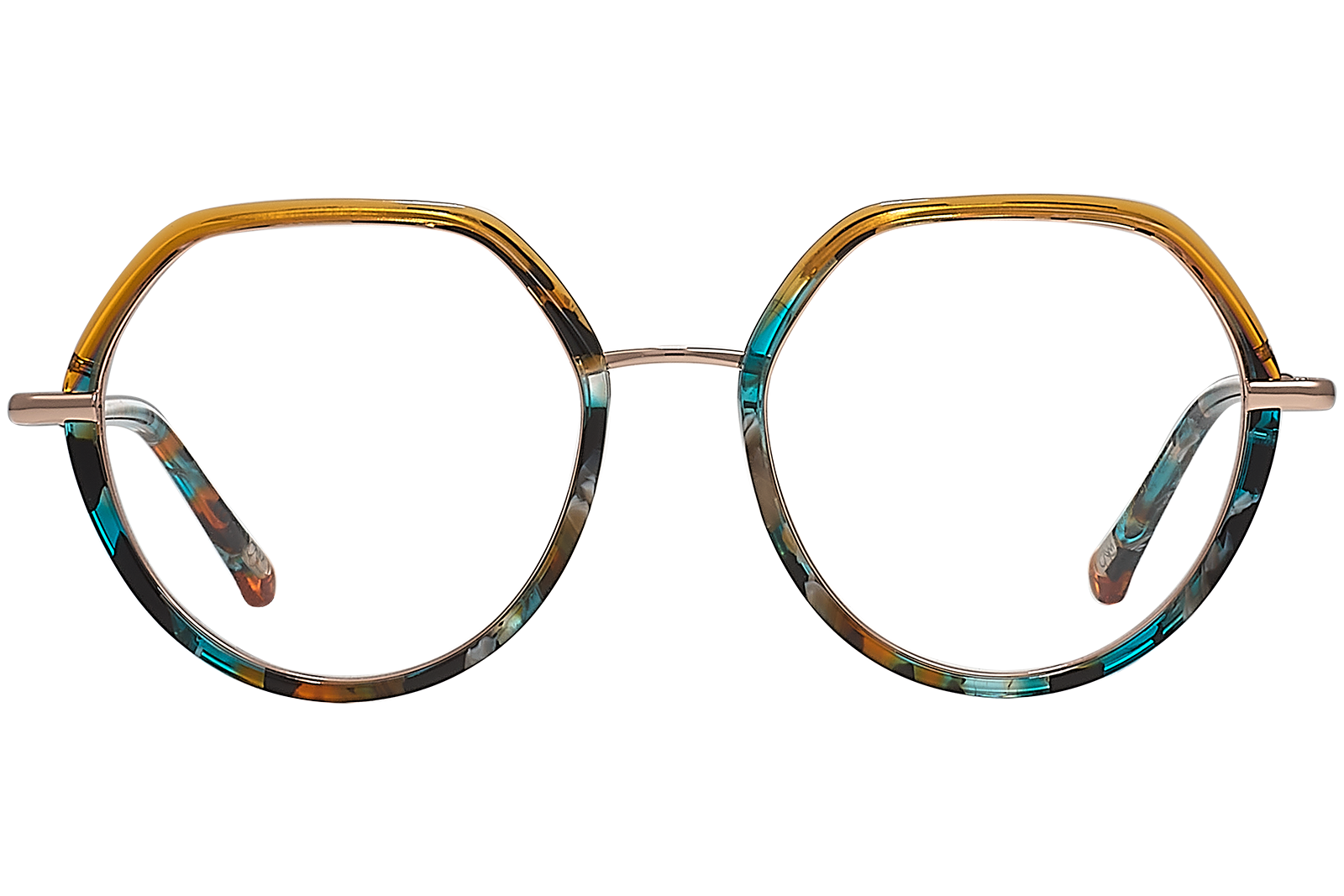 Clémence & Margaux La Magistrale lunettes de vue noir marbré