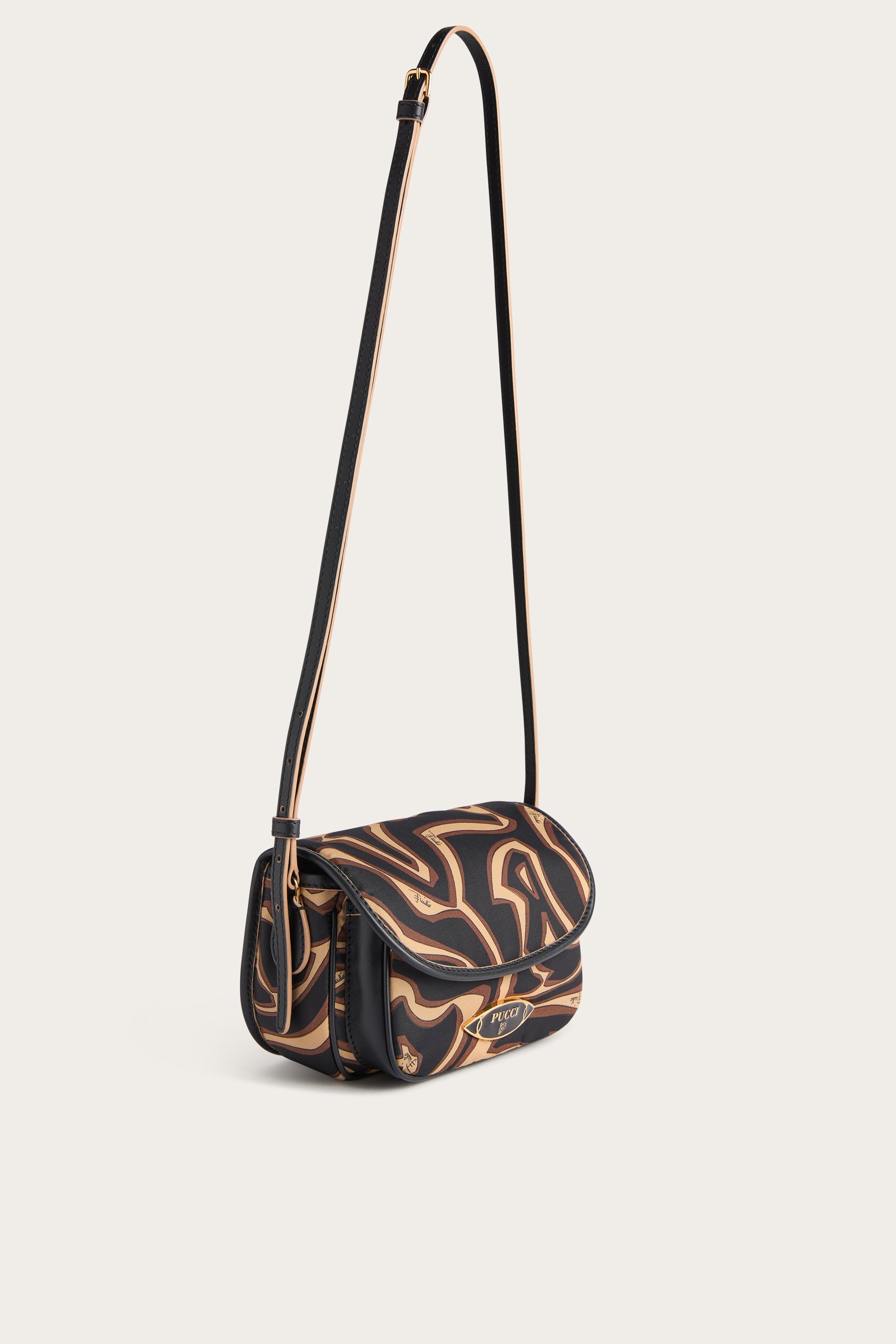Emilio Pucci Bags Yummy sac bandoulière black gold
