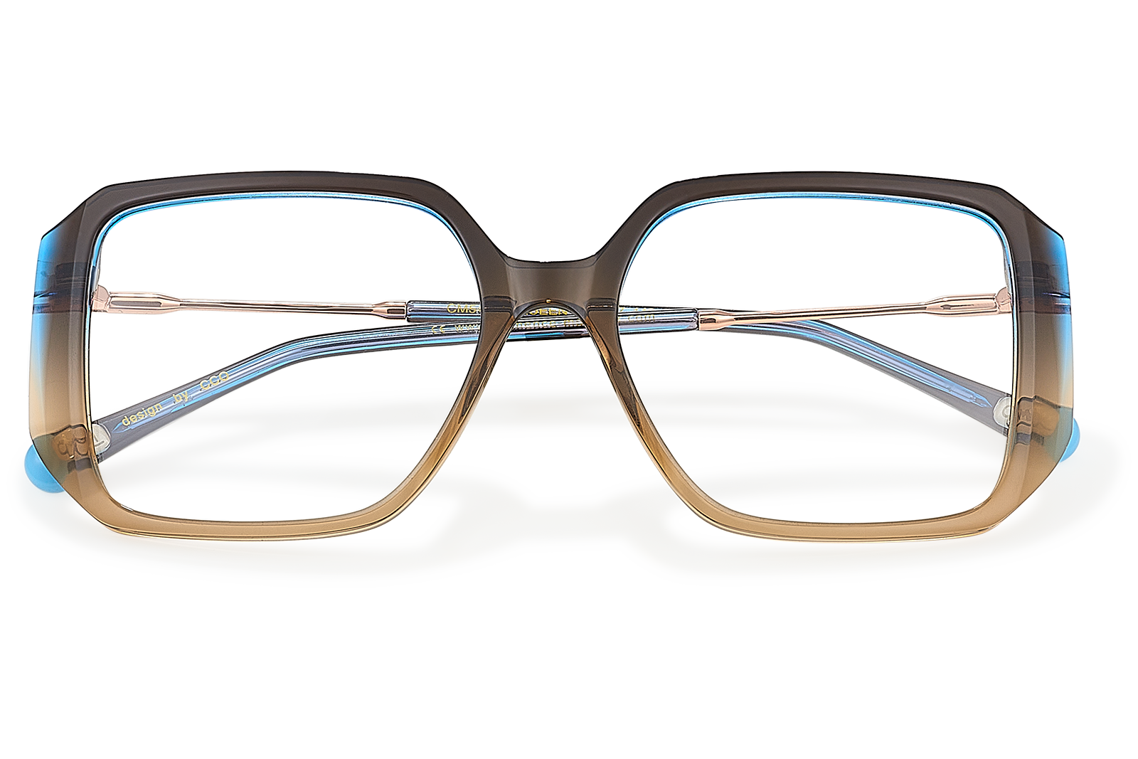 Clémence & Margaux Optiques La Queen lunettes de vue Ecaille & Damier