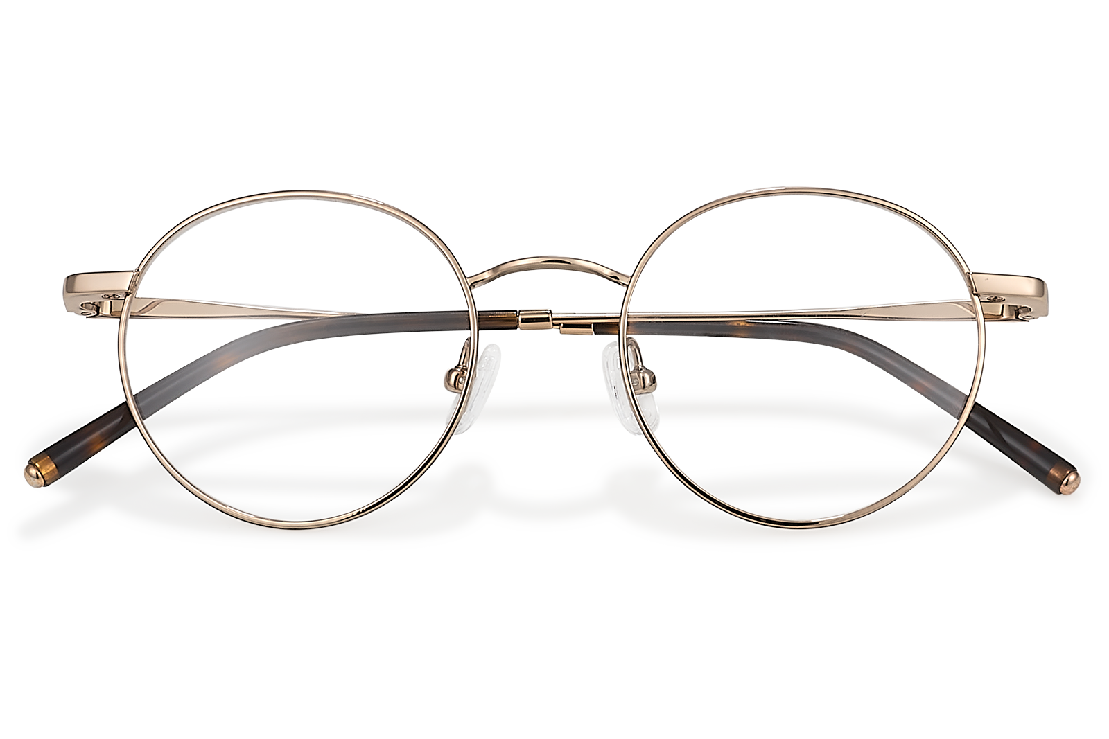 Clémence & Margaux Optiques L'Agrégée lunettes de vue Doré classique