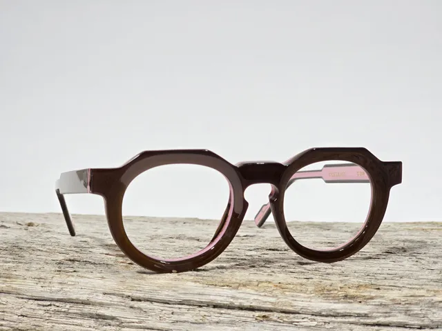 Xavier Derome Generoso C308 lunettes de vue marron rose