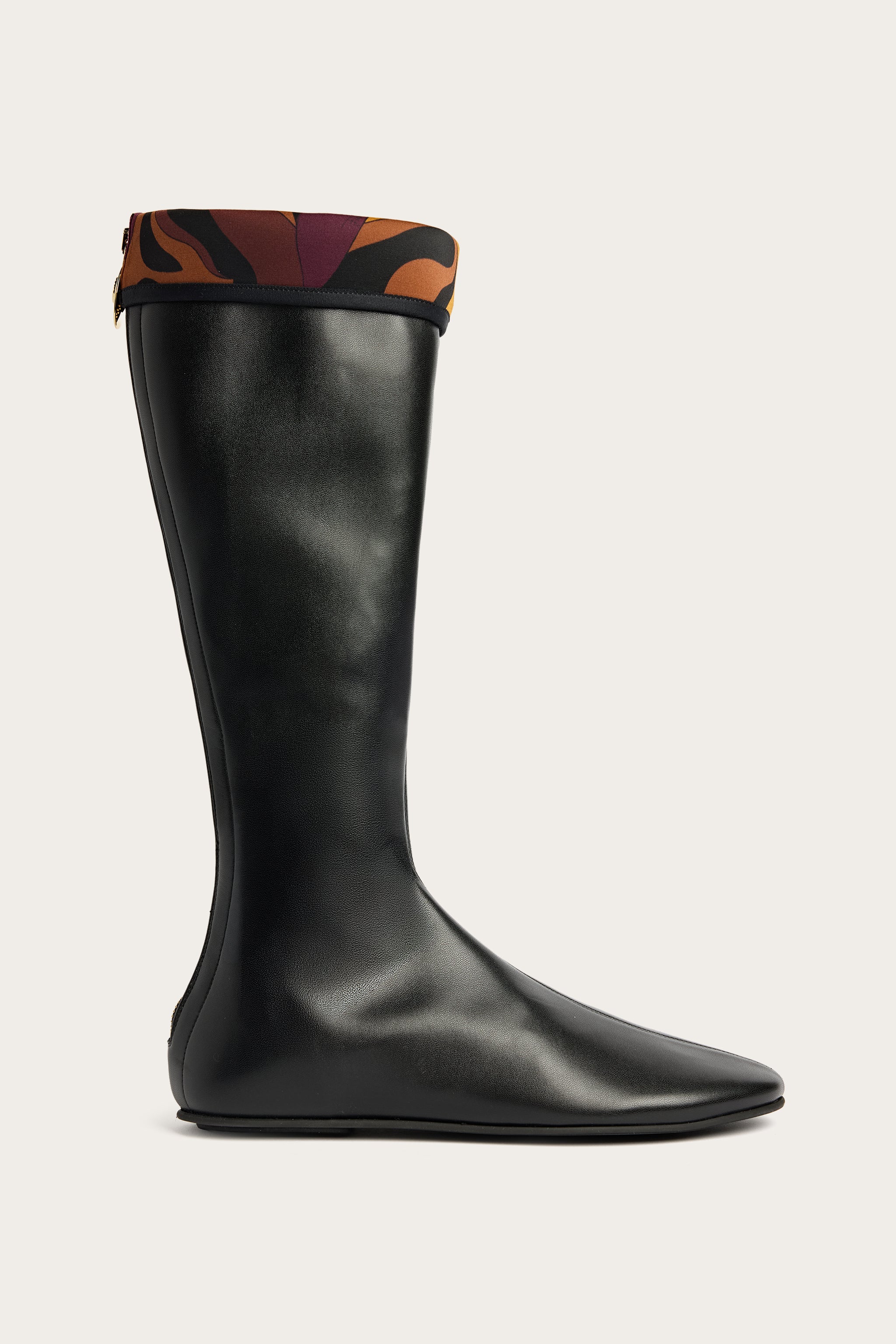 Emilio Pucci bottes sous genou Lycra noir