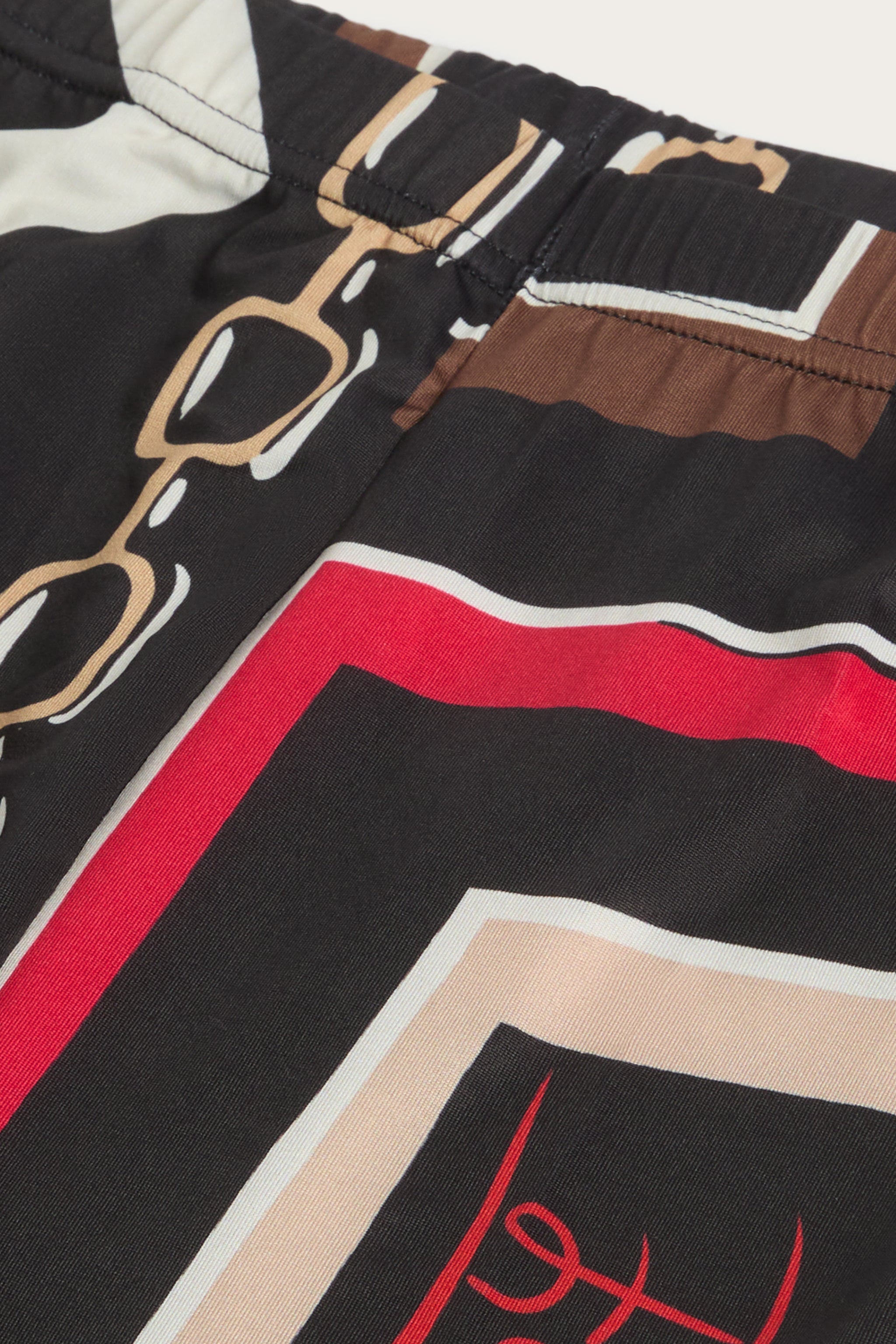 Emilio Pucci collant Istrice rouge or 50 den S M L