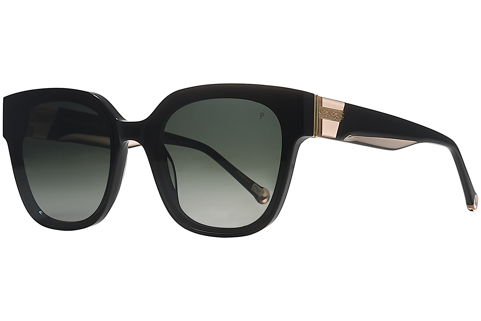 Clémence & Margaux La Calypso lunettes de soleil Noir polarisé verres plats