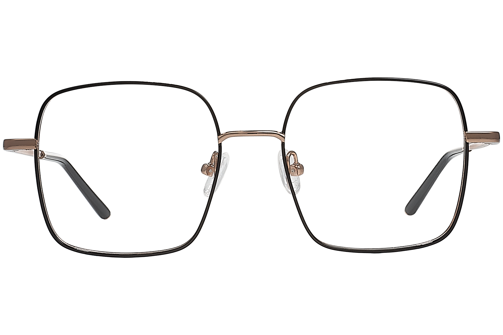 Clémence & Margaux La Felicita lunettes de vue doré carrée