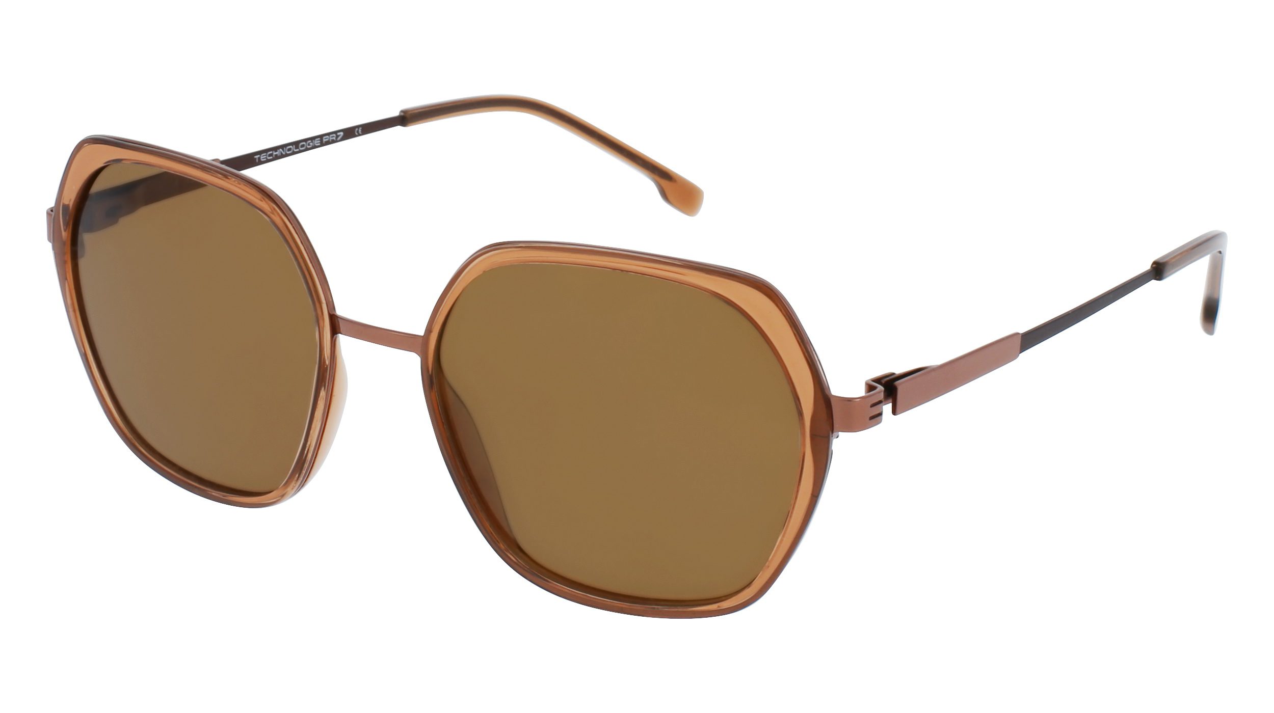 Filium Les Solaires FI S2303 lunettes de soleil brun dégradé femme