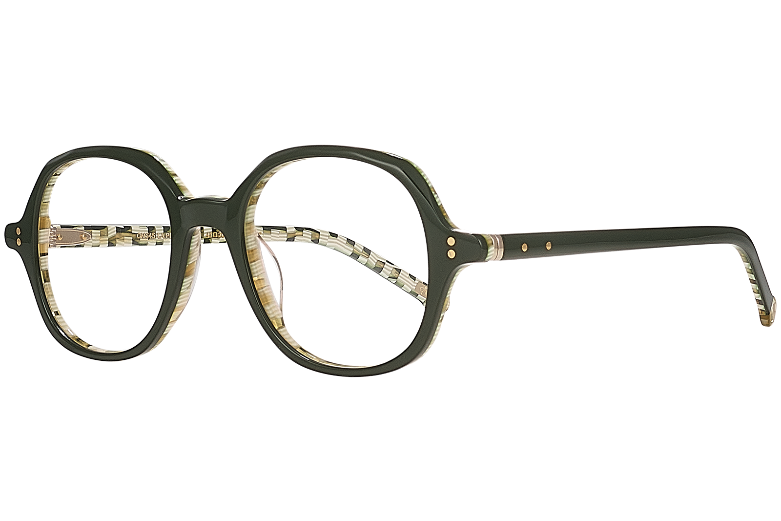 Clémence & Margaux La Plus Belle lunettes de vue Noir & Blanc tonneau