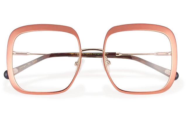 Clémence & Margaux Adèle lunettes de vue Rose femme carrée