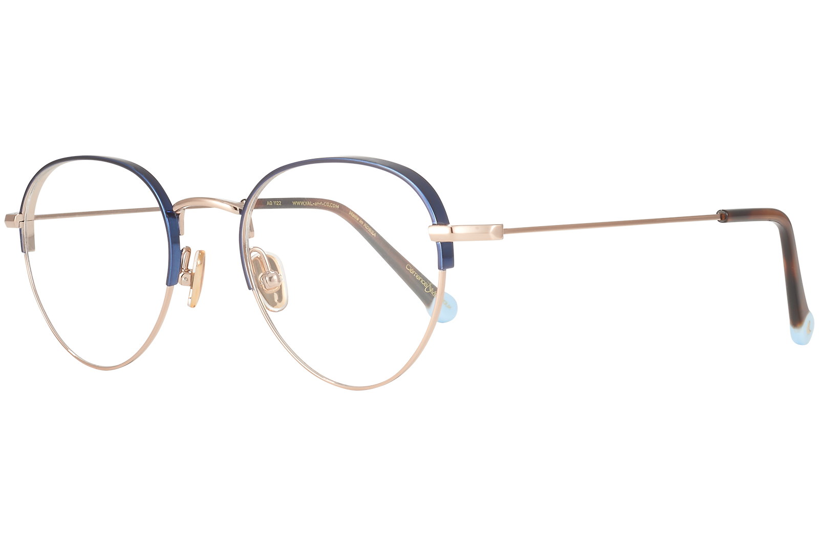 Clémence & Margaux La Coréenne lunettes de vue Doré pantos