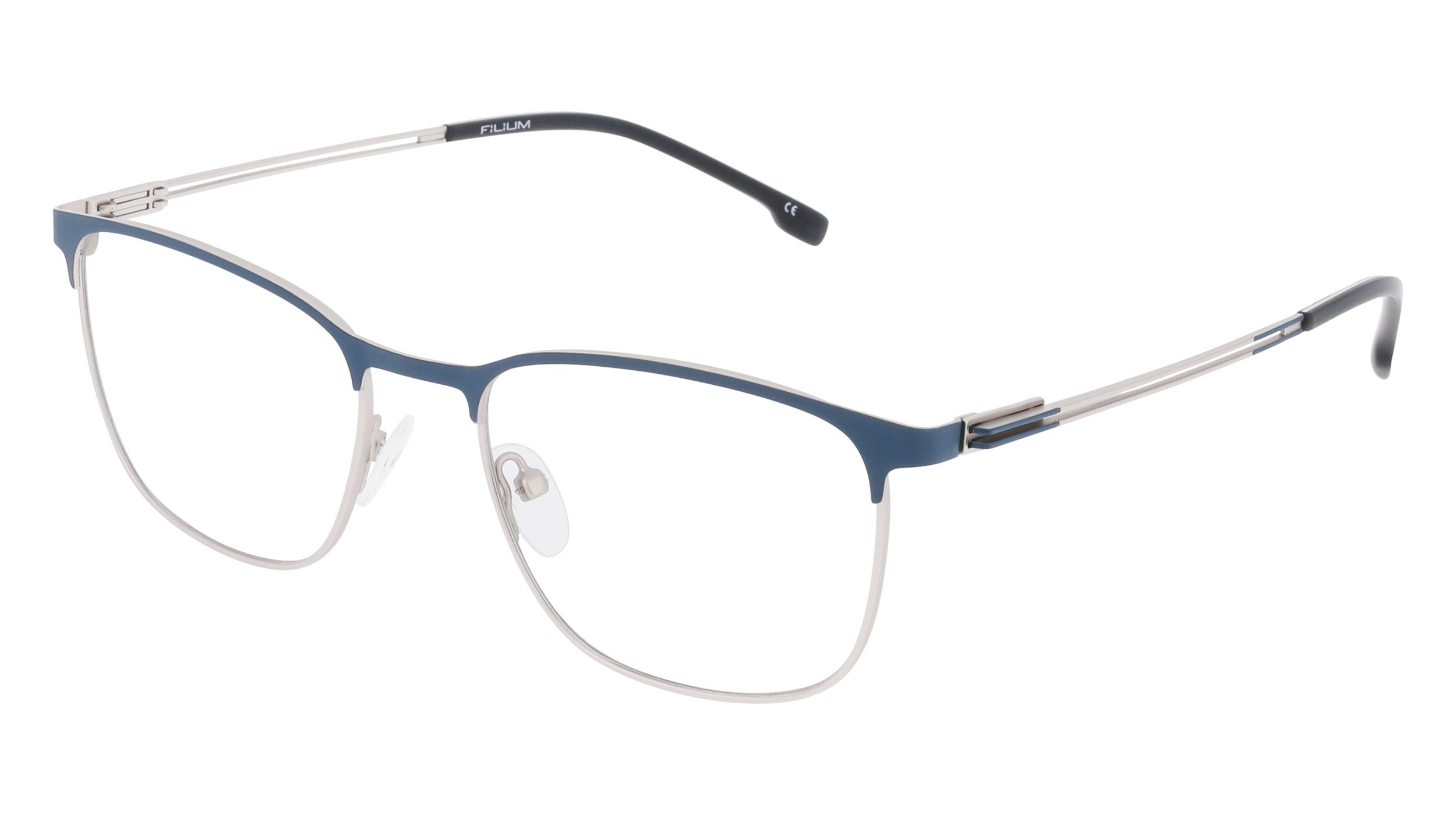 Filium FI 2418 lunettes de vue bleu argent arrondie