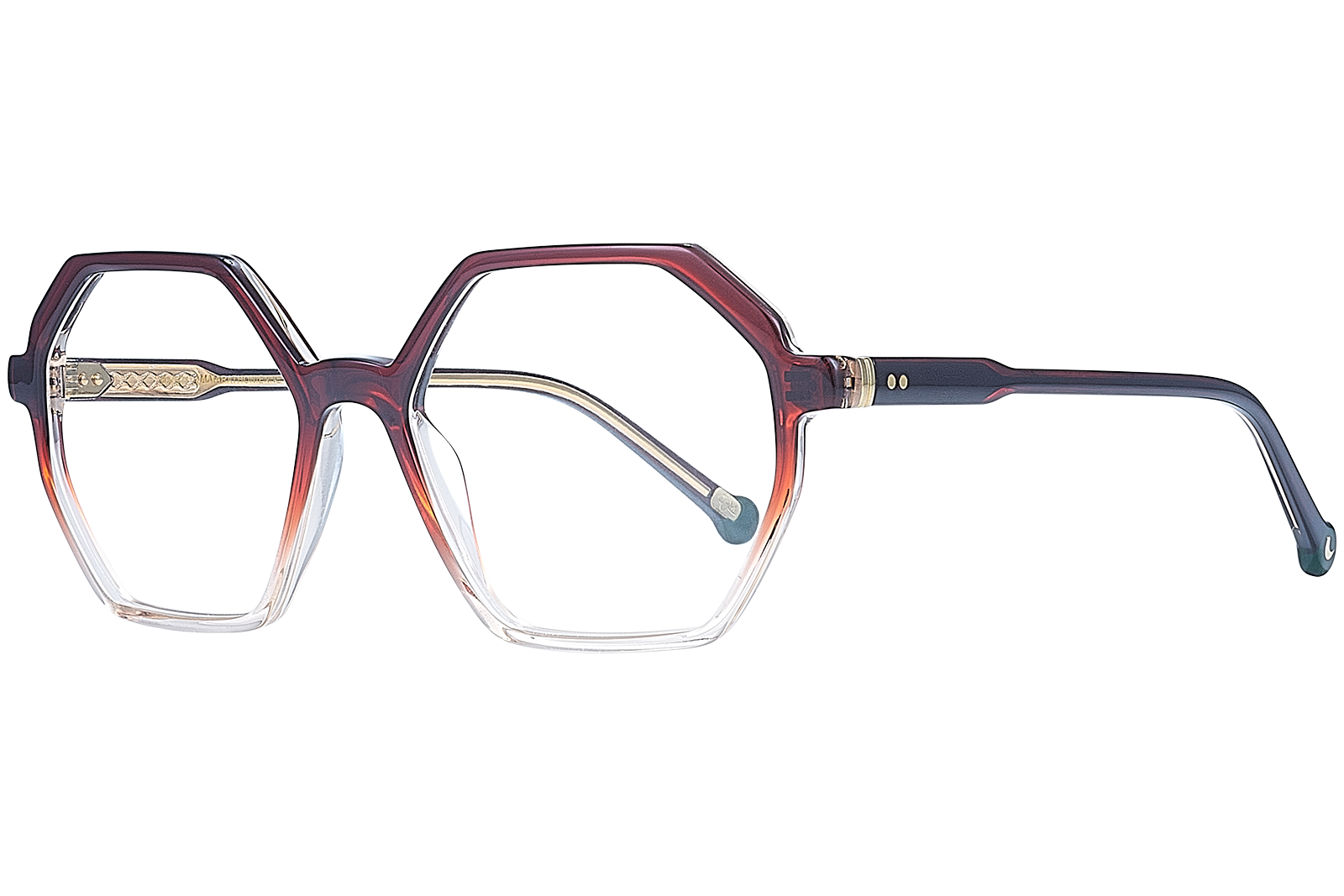 Clémence & Margaux La Marathonienne lunettes de vue dégradé rouge