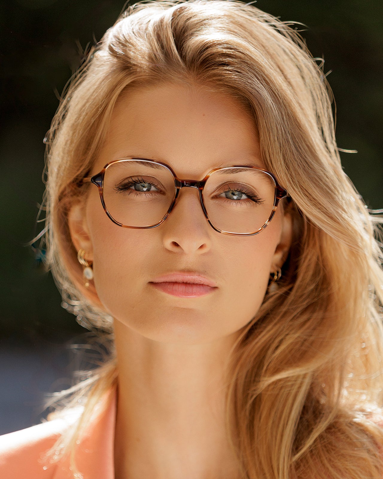 Clémence & Margaux Viva La Vida lunettes de vue brun carré