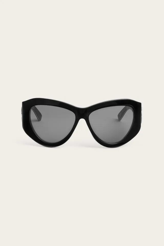 Emilio Pucci EP0241P lunettes de soleil cat-eye noir acétate