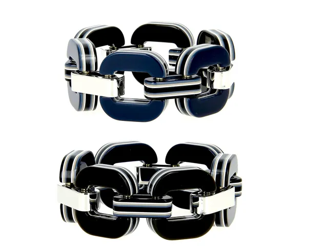 Xavier Derome Gourmettes Small GO01 C120 bracelet multicouche