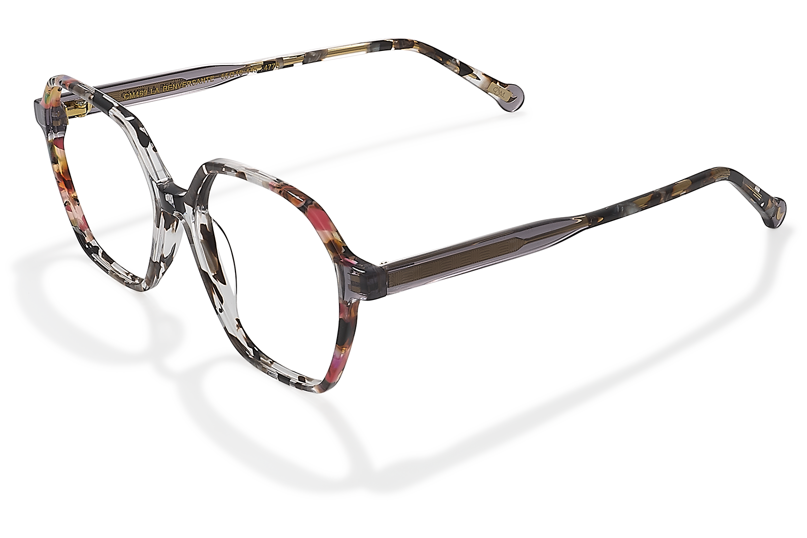 Clémence & Margaux La Renversante lunettes de vue hexagonale