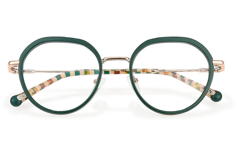 Clémence & Margaux La Forever lunettes de vue Noir pantos chic