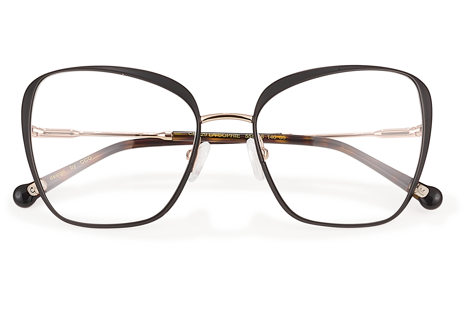Clémence & Margaux Harmonie lunettes de vue rose papillon