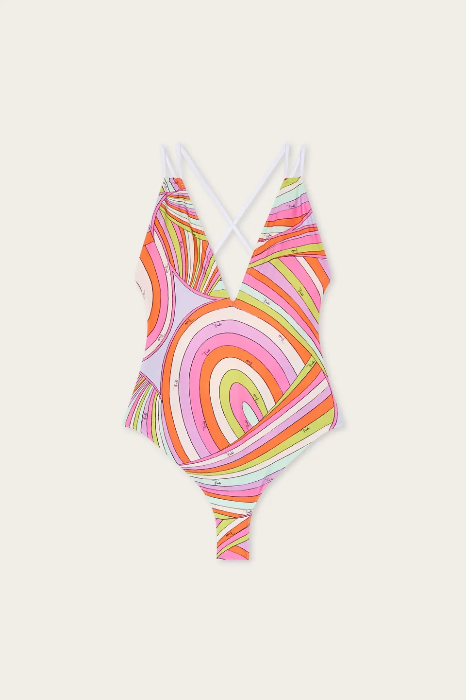 Emilio Pucci Swimsuits maillot 1 pièce iride lycra S