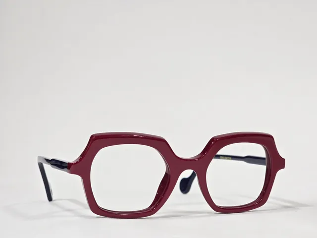 Xavier Derome Epsilon C219 lunettes de vue bordeaux