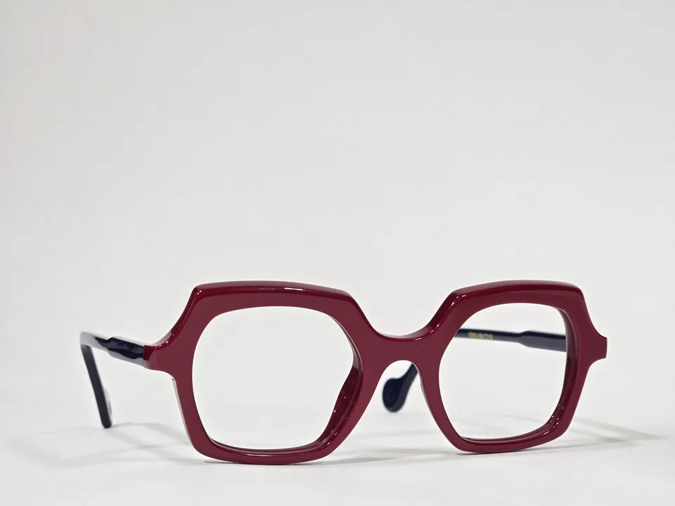Xavier Derome Epsilon C219 lunettes de vue bordeaux