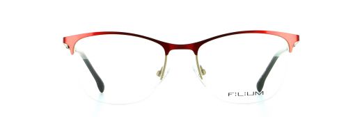 Filium FI 2006 ROUG lunettes de vue rouge carrée nylor