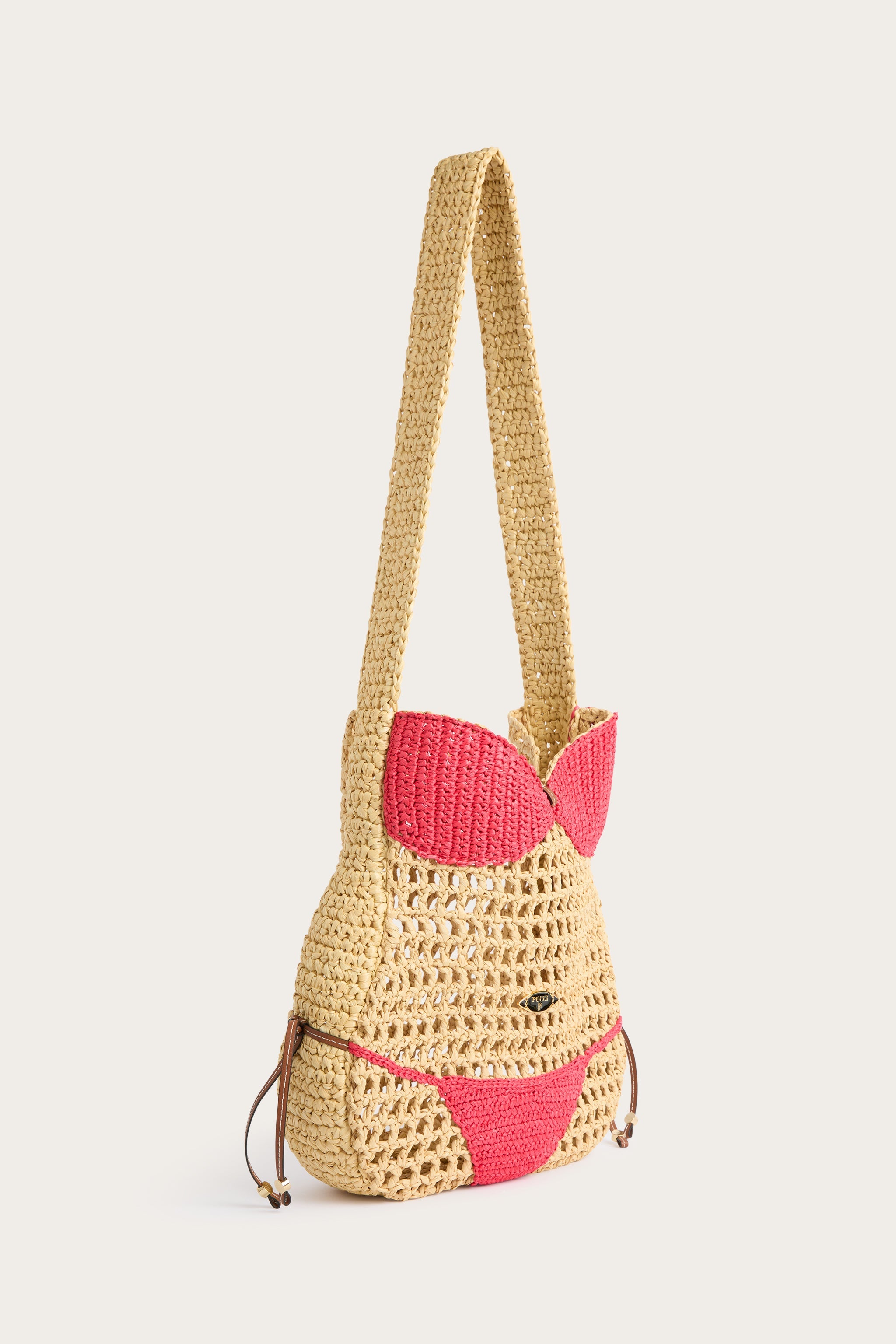 Emilio Pucci Puccinella Sac Naturel Rose OS
