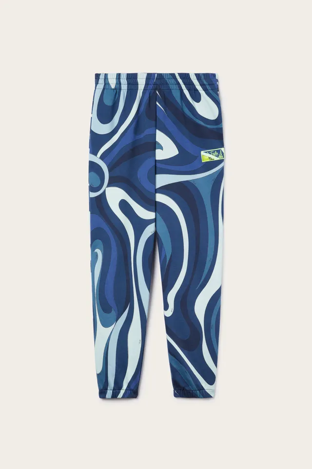 Emilio Pucci Marmo joggers molleton coton indigo XS-L