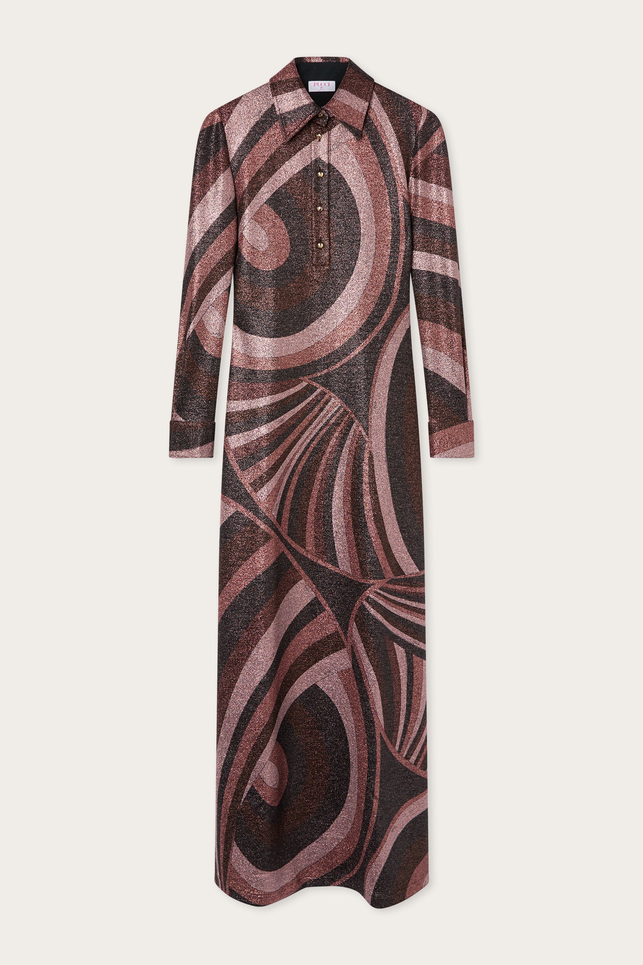 Emilio Pucci Dresses 6UJI656U867011 robe lurex bordeaux