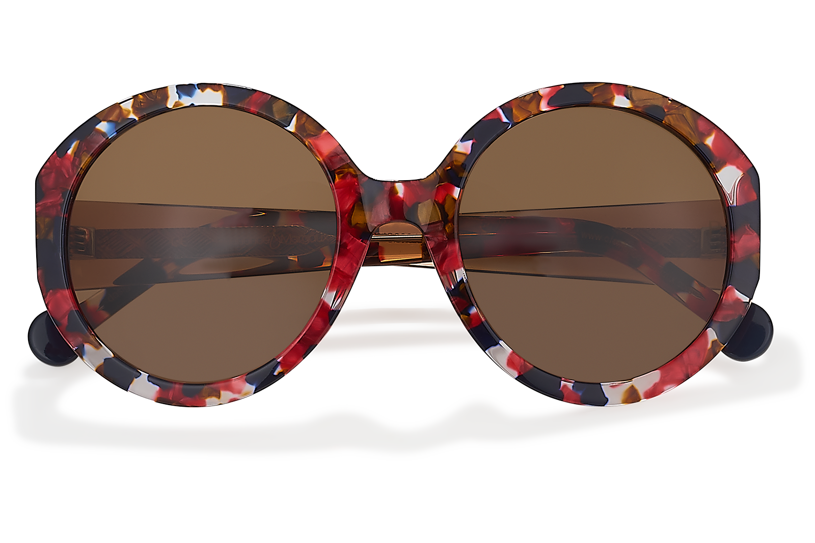 Clémence & Margaux La Réunionnaise lunettes soleil noir écaille polarisé