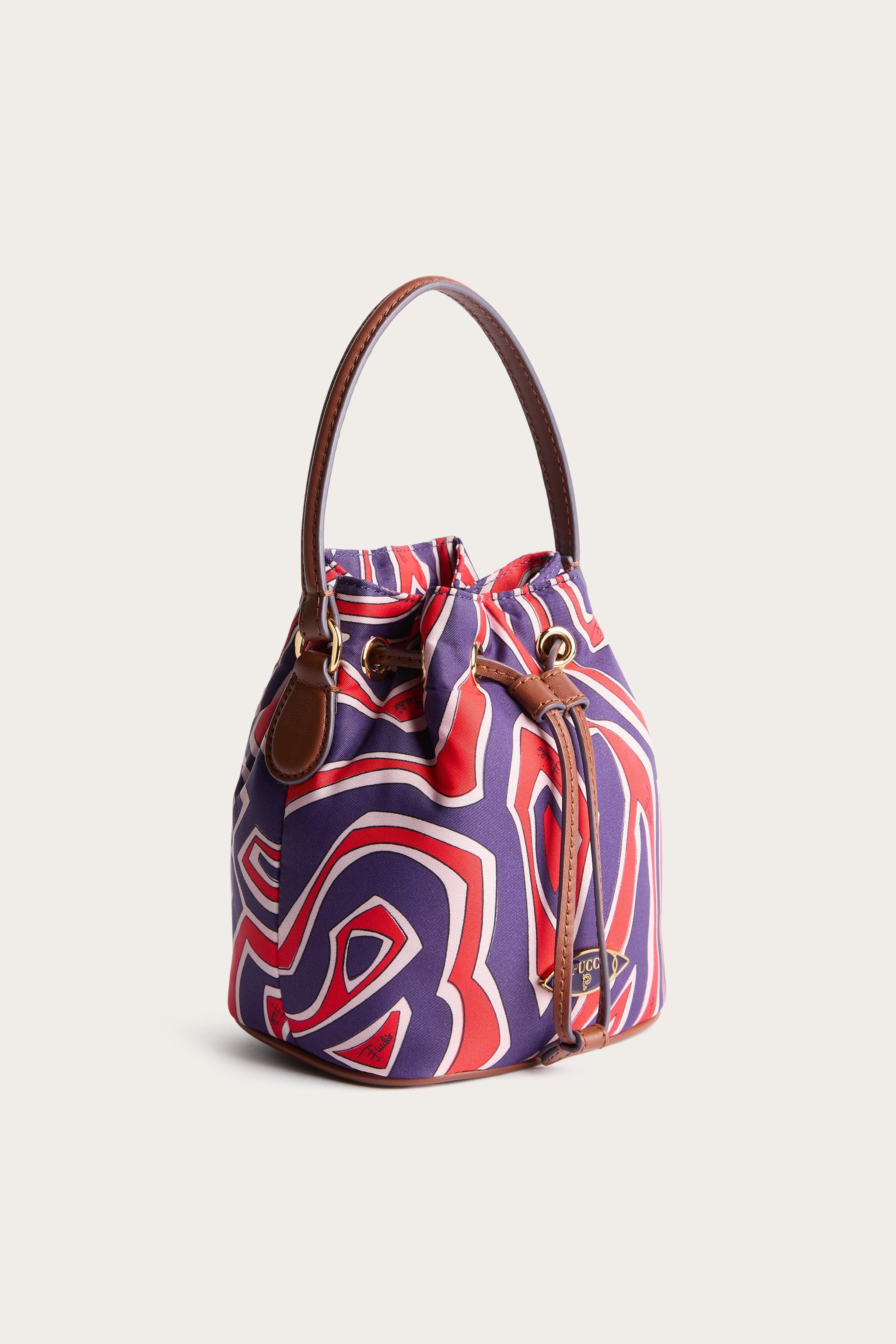 Emilio Pucci Yummy sac seau nylon multicolor