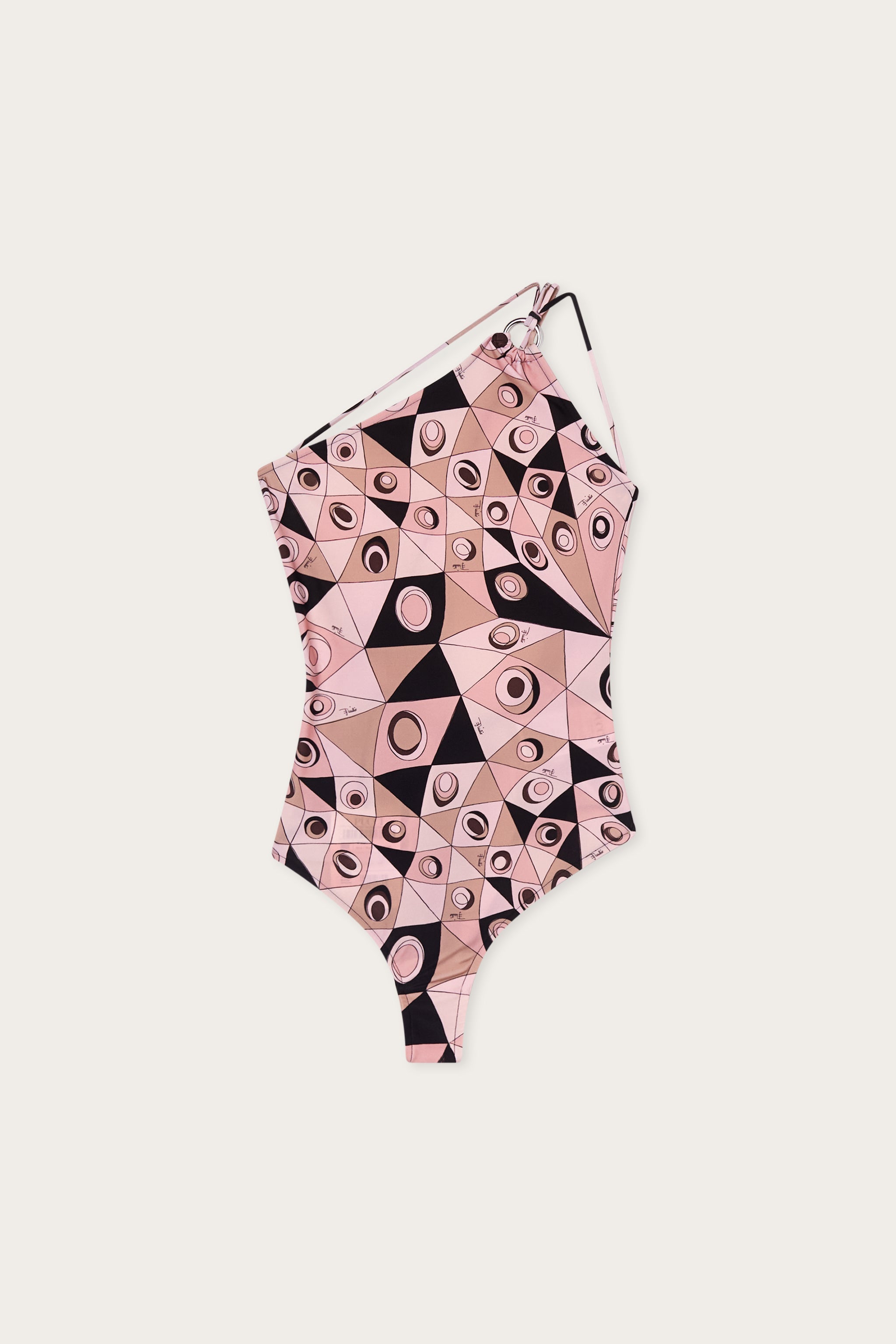 Emilio Pucci Occhi maillot de bain nude une épaule