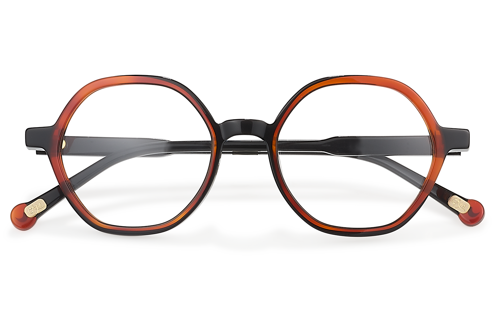 Clémence & Margaux L'Exquise lunettes de vue Noir & Cristal femme