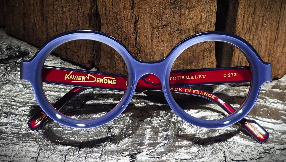 Xavier Derome Tourmalet C273 lunettes de vue bleu