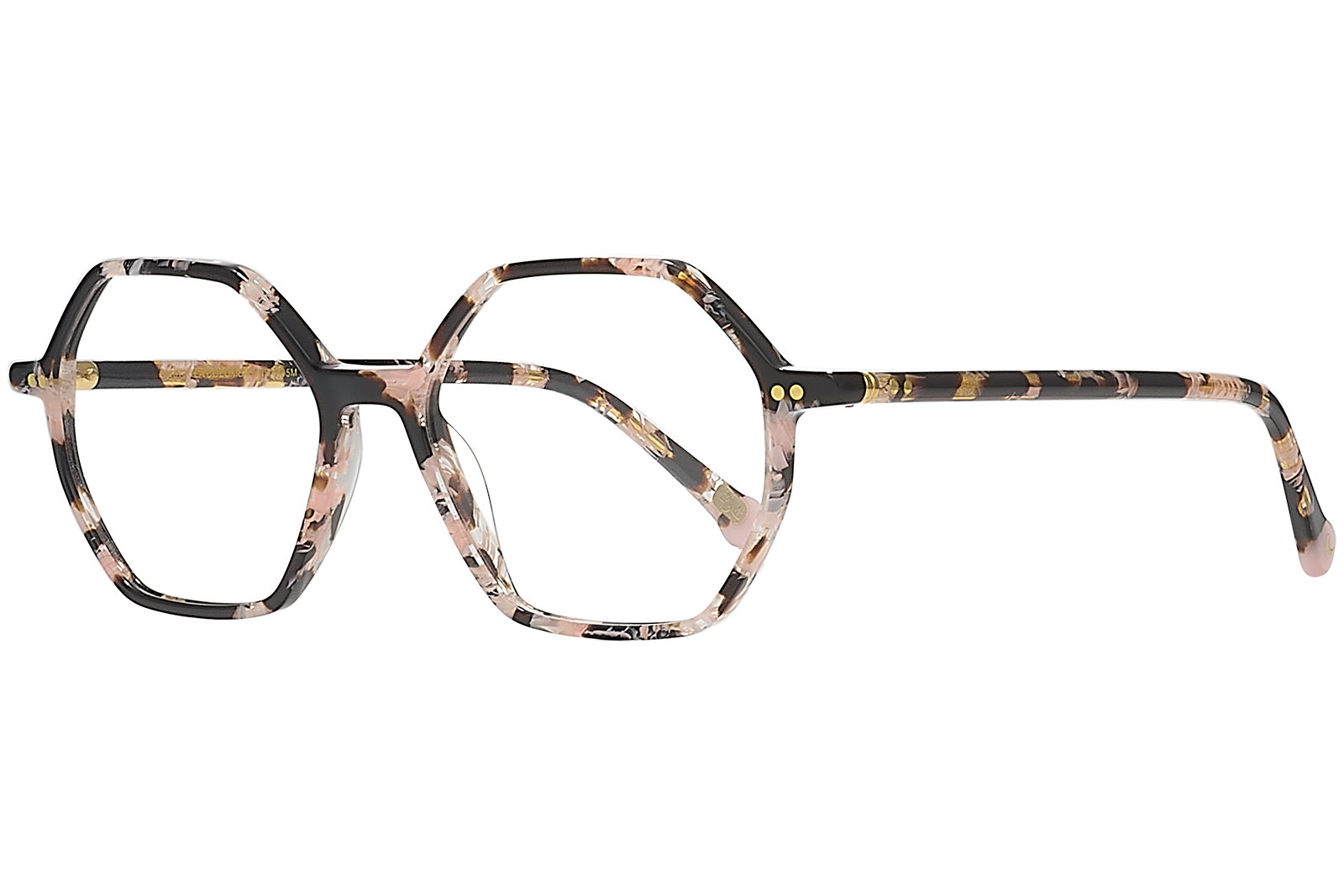 Clémence & Margaux Optiques La Colombienne lunettes de vue Noir & Rose