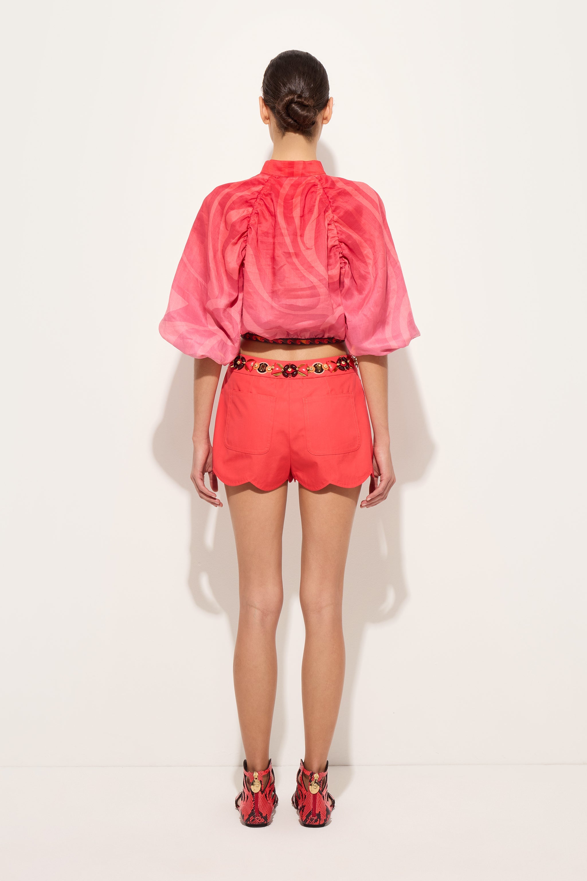 Emilio Pucci PANTS AND SHORTS shorts corallo coton