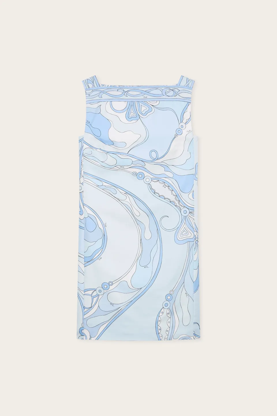 Emilio Pucci Dresses robe courte Orchidee bleu clair soie